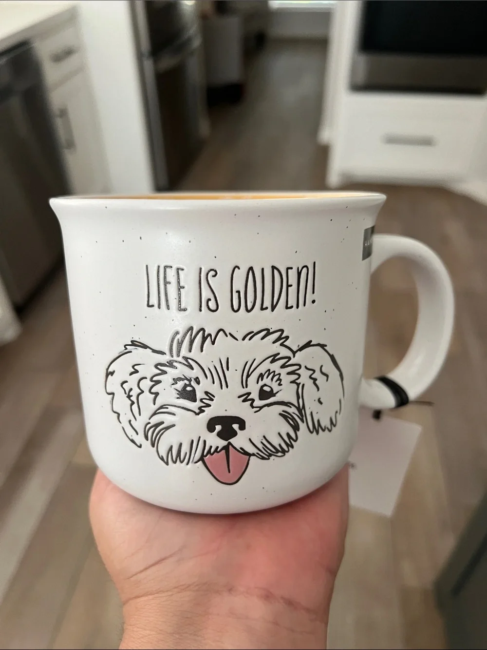 Cute.🐾 GOLDEN MUG.☕️